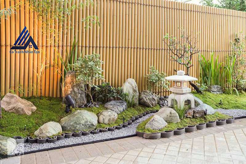 Hàng rào kiểu Nhật Bản tuyệt đẹp từ Tre nhân tạo